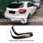 Carbon Fiber Rear Bumper Air Vent For Mercedes Ben z A Class W176 A200 A250 Sport A45