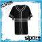 China Manufacturer Custom Wholesale Cheap Blank Black Baseball Jerseys