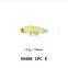 handmade 10cm 8.5g artificial  bait fishing lure freshwater saltwater floating hard plastic lure floating minnow hard fish lure