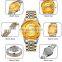 SKMEI Brand 1870 Luxury Watch Custom Logo Saat Men Gold Business Quartz Watch