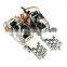 Left Hand+Right Hand Humanoid Five Fingers 5DOF Metal Manipulator Arm hand with A0090 Servos for Robot DIY