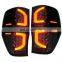 GELING Smoked Lens 2011-2020  Fit For Ford Ranger  PX T6 MK1 / MK2 / MK3 WildTrak XLT XL XLS LED Rear Light