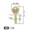 5ME1 High quality door blank key(Hot sale!!!)