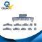 Passenger car Zn clip on wheel balance weights