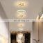Modern Round Circular Rings Ceiling Light Gold Pendant Light Nordic Chandelier For Restaurant Living Room and Hotel Villa
