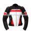 Custom Design 100 % Cowhide Leather Motor Bike Safety leather racing Jacket