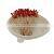 Xiangteng custom sell decorative art natural bamboo craft fruit knot bamboo stick barbecue stick