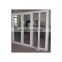 Folding door with glass panel aluminum profile frame folding window grille design
