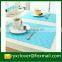 Eco-friendly PP plastic heat resistant printable coffee table placemat