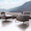Luxury outdoor furniture garden sofa set furniture rattan weaving patio furniture set outdoor sofa set sectional couches sofa