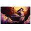 custom game Playmat Dark Magic Girl Custom Print Playmat Board Game Card game Playing table Game Mat