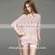 hot selling Linen hollow batwing sleeve sweater for ladies