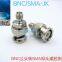 RF coaxial connector BNC/SMA-JK