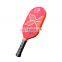 2024 New Design Pickleball Racket High Quality Glass Fiber Colorful Pickleball Paddle