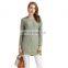 100% Knitted Cashmere Sweater Women Long Thick Crew Neck Casual Style Winter Anti-Wrinkle Anti-Shrink OEM Service Available