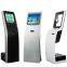 Table ticket dispenser system kiosk with ticket printer wireless queue paging system