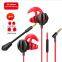 G9 Earphone Universal Portable Helmets For Games Gaming In-Ear Headset 7.1 With Mic Volume Control PC Gamer Earphones