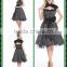 bestdress audrey vintage black 1950's rockabilly retro pin-up vintage 50s dress