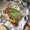 Household silver glitter paper for cooking grilling or baking
