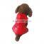 Wholesale Large Dog Clothes Red Dog Air Force Raincoat