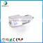 high quality dual usb car charger 12v-24v universal feacher for charging usb-powered devices