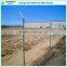 Barbed wire top galvanised chain link fencing