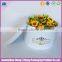 luxury white roses holder make of paper cardboard