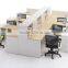 Latest wooden L shape office workstation for 6 person ( SZ-WSB310)