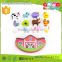 Develops Baby's Fine Motor Skills Stack Fun Farm Animal Shapes Wooden Stacking Blocks                        
                                                Quality Choice