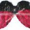 Rose Red Goose Feather Angel Wing And Rooster Feather Angel Wings For Halloween Angel Wings Decorations