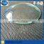 Custom fine polished edge bent tempered glass for sale