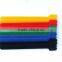 Assorted Adjustable Black Strap Hook Loop Reusable Cable Ties Organizer tidy