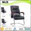 Modern Office furniture low price visitor chair black genuine leather office chair with no wheels                        
                                                Quality Choice
                                                    Most Popular