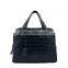 (BF0361) Lady metal lock crocodile leather briefcase