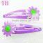 hair accessories set manufacturer china resin nylon hair band violet flower hairclip girls hair bands for kids