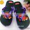 beach slippers with pvc strap women flip flop slippers