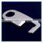 20*30mm Zinc Alloy Guitar Keychain With Keyring