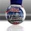 2016 die casting enamel sports medal with ribbon