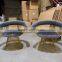 wonderful color metal frame Platner Lounge Chair