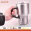 China wholesale vacuum thermo lid mugs with big handle