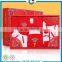 Promotion gift red color baby clothes package box for sale