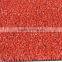 Decorative artificial grass synthetic turf with red color