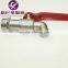 GLD Long garden use Bibcock faucet tap crane Antique Brass Finish Bathroom Wall Mount Washing Machine Water Faucet Taps