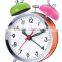 3.5 inches colorful metal case mechanical alarm clock