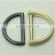 Wholesale Different Size Zinc Alloy Flat d Ring for Bag Strap 20mm 25mm 30mm 38mm Quality Choice
