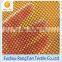 China factory sales polyester tricot knitted angular mesh fabric for bags