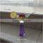 2015 Handmade colour stem small clear glass martini glass