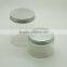 150ml 300ml PET plastic large makeup jar with aluminum cap