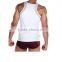 China Supplier High Quality Mens Sexy Tank top With Contrast Color Stripe