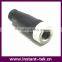 INST male to male with nut bulkhead pigtail cable m12 connector